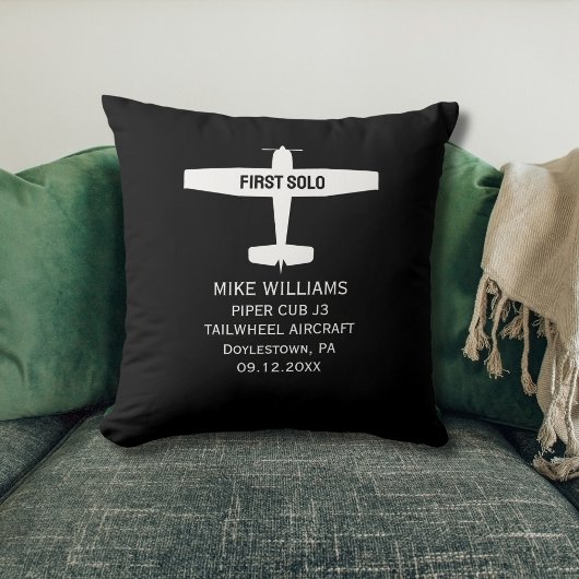 学生パイロット第一人飛行機航空カスタム機 クッション