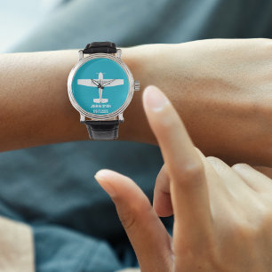 学生パイロット第1号機青色航空 腕時計