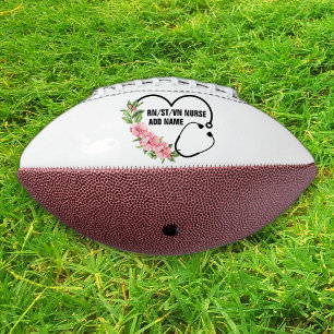 学生パーソナライズされた登録退役軍人ナース名 アメリカンフットボール