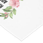 学生パーソナライズされた登録退役軍人ナース名 ショートテーブルランナー (コーナー)