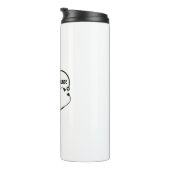 学生パーソナライズされた登録退役軍人ナース名 タンブラー (回転右)