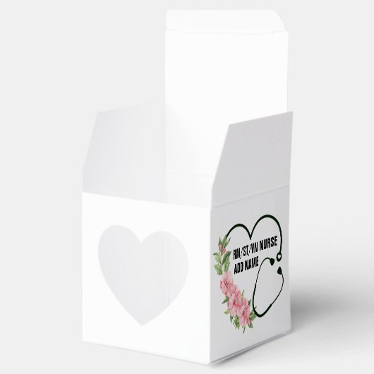 学生パーソナライズされた登録退役軍人ナース名 フェイバーボックス (オープン)