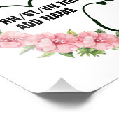 学生パーソナライズされた登録退役軍人ナース名 フォトプリント            (角)