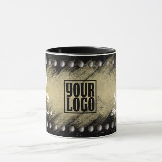 学生フェイクの勤続記念日の認識 マグカップ (中央)