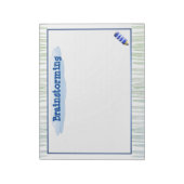 学生ブレーンストーミングと数式メモ帳 ノートパッド (回転)