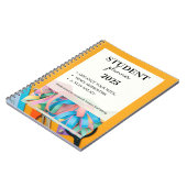 学生プランナー2025 | 週間スケジュール、宿題T ノートブック (左側)