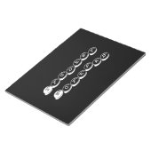 学生メモ帳40スタイリッシュペ書ージ ノートパッド (アングル)