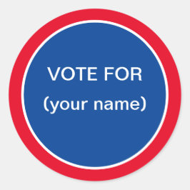 学生体投票シール ラウンドシール