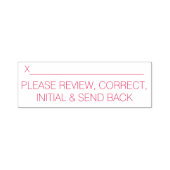 学生作業審査ラバースタンプ セルフインキングスタンプ (デザイン)