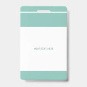 学生写モダン真ID QRコード学校大学 バッジ (裏面)