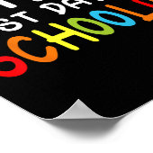 学生及び先生の幸せな最終日Gif ポスター (角)