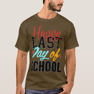 学生及び先生の幸せな最終日Gif Tシャツ