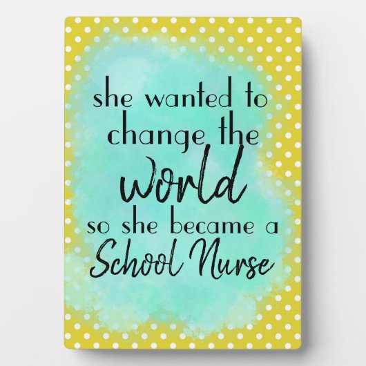 学生向けナース、トレンディー及びお尻 フォトプラーク (正面)