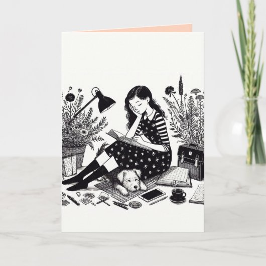 学生向け折り紙グリーティングカード カード (正面)