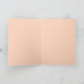 学生向け折り紙グリーティングカード カード (内部)