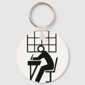 学生図 キーホルダー (正面)