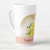 学生女子の飲酒 カフェラテマグ (左アングル)