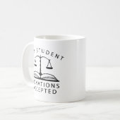 学生寄付金の受付 コーヒーマグカップ (正面左)