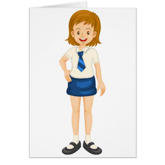 学生服の女の子