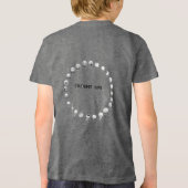 学生生活Tシャツ トライブレンドTシャツ (裏面)
