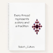 学生用バロチスパイラルノート ノートブック (正面)