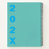 学生用パーソナライズされたカスタム手帳 ノートブック (裏面)