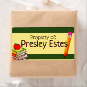 学生用品プロパティ教室ラベルシール ラベル (インサイチュ)