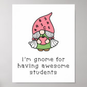 学生素晴らし格言先生 ポスター (正面)