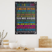 学生親愛ポスター ポスター (キッチン)