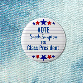 学生評議会選挙クラスの学長 缶バッジ