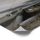 学生誇りを持った，チリ，サンティアゴ ポスター (角)