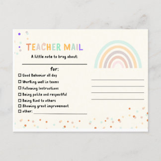 学生謝意はがき ポストカード