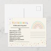 学生謝意はがき ポストカード (正面/裏面)