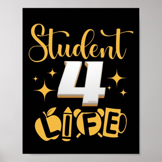 学生4ライフ#studentlife ポスター (正面)
