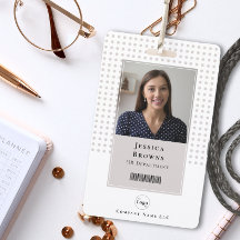 学生/従業員の写真QRコードバーコードホワイト