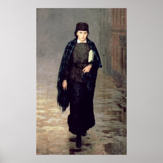 学生， 1883 ポスター (正面)