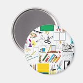 学科3 マグネット (正面/裏面)