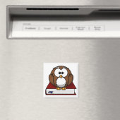 学究的フクロウ マグネット (インサイチュ (食洗機))