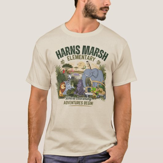 学習の冒険 Tシャツ (正面)