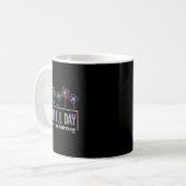 学習の日教師学生に美しい日 コーヒーマグカップ (正面左)
