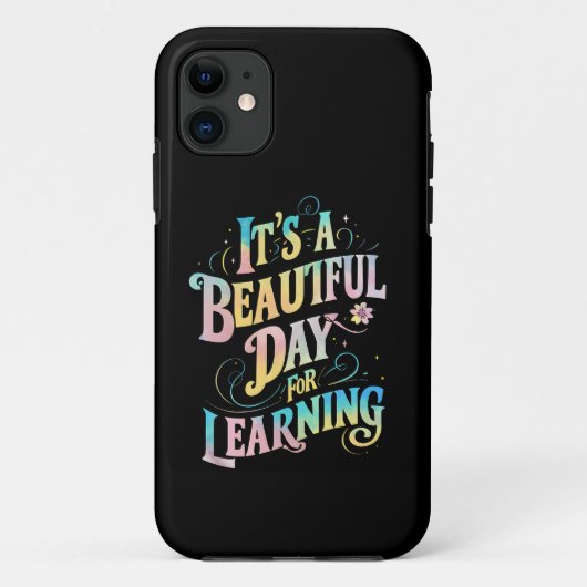 学習の日、学校が始まるよ Case-Mate iPhoneケース (裏面)