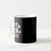 学習はこの世のものとは思えない 楽しい初登校日 コーヒーマグカップ (正面左)