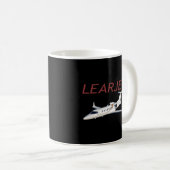 学習用飛行機飛んでいるパイロット コーヒーマグカップ (正面右)