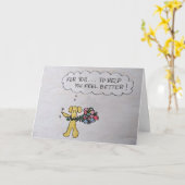 学習者感じの願いが叶う カード (黄色い花)