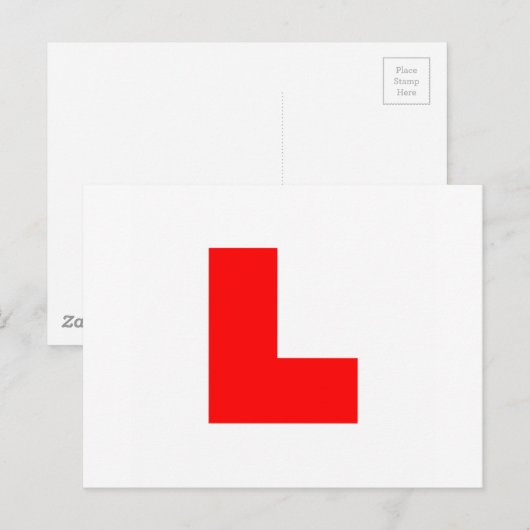 学習者記号 ポストカード (正面/裏面)