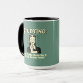 学習：時間の短縮 マグカップ (正面左)