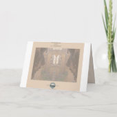 学者の誕生日カード(聖なる書物、 経典対2) カード (裏面)