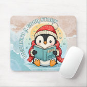 学者ペンギンのストーリータイム アーティスティック マウスパッド (マウス)
