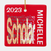 学者並外カスタム セラミックオーナメント (裏面)