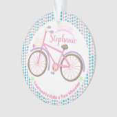 学自転車に乗失ったる オーナメント (正面)